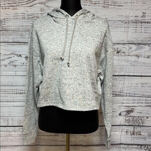NWT H&M Gray Cropped Hoodie